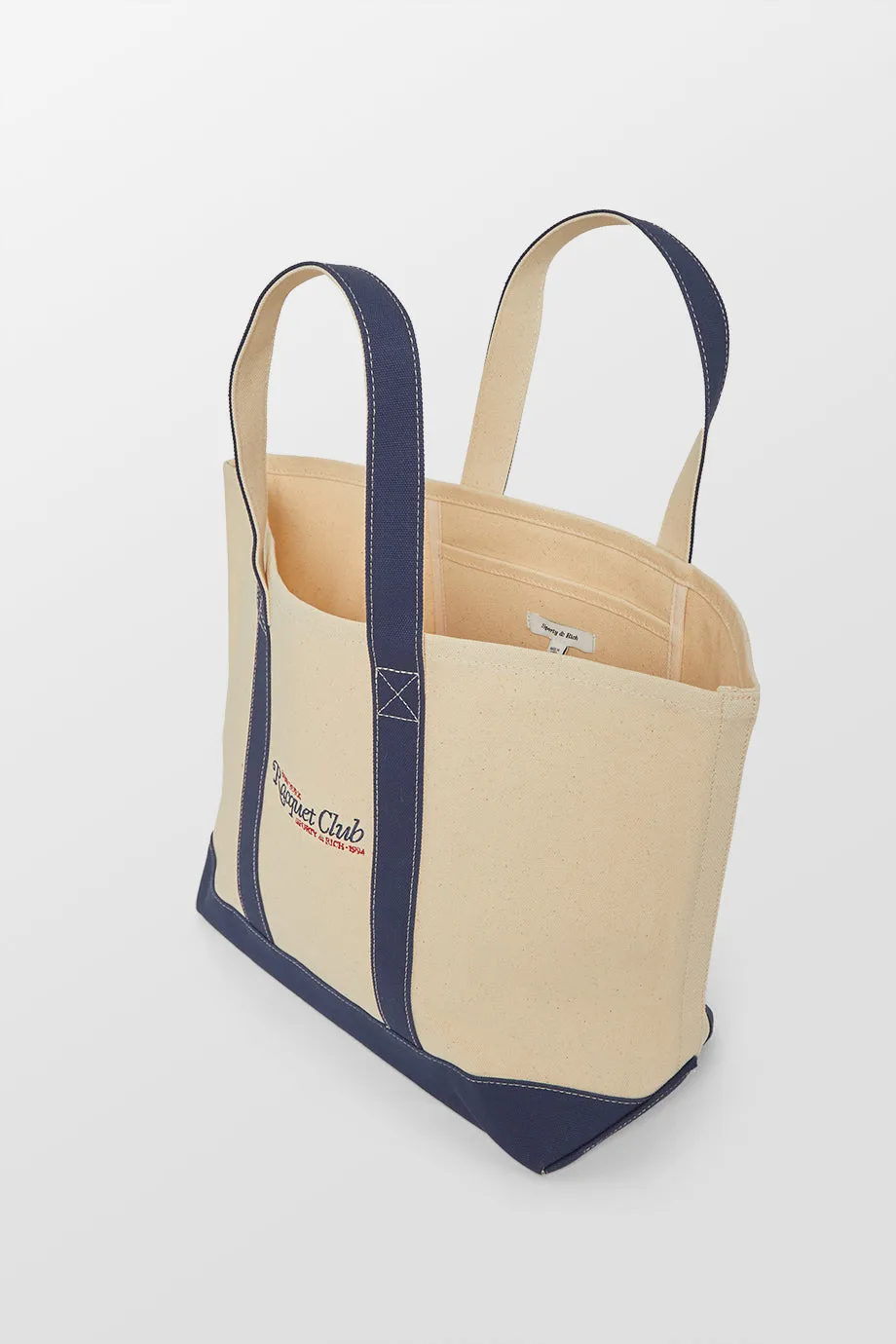 Racquet Club Two Tone Tote Bag