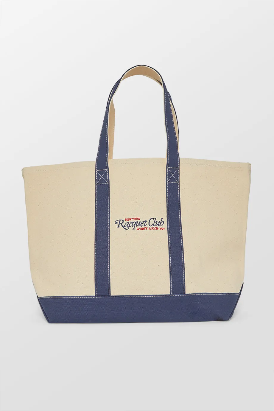 Racquet Club Two Tone Tote Bag