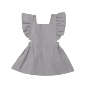 Ruffles Cross Back Dress