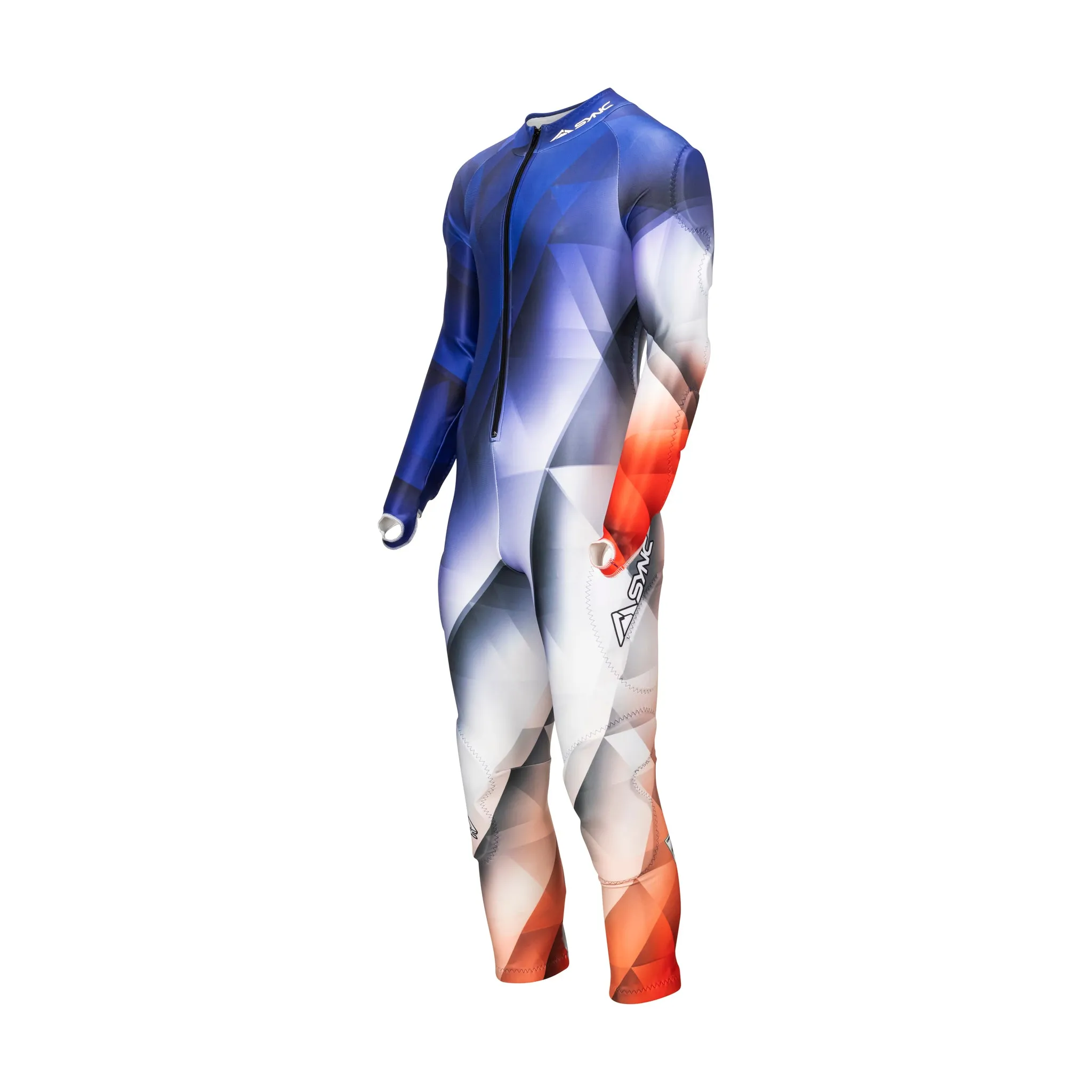 Sawyer Adult Race Suit - Blue/Red