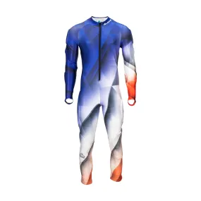 Sawyer Adult Race Suit - Blue/Red