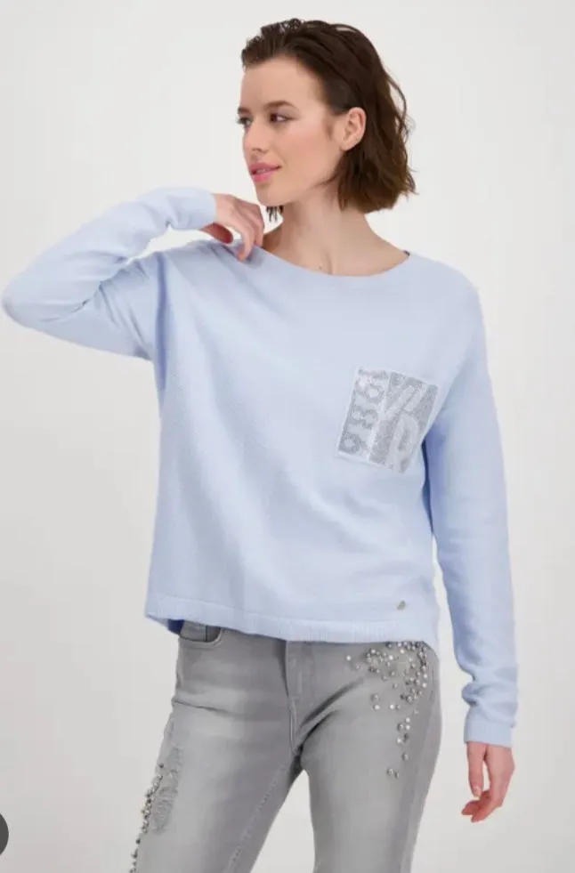 Sweater with Jewel pocket