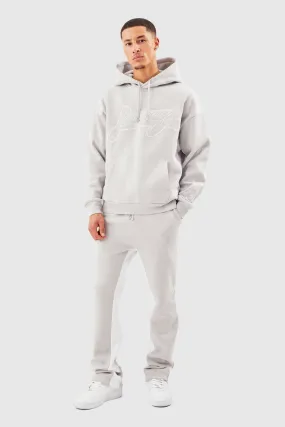 SWISH TRACKSUIT - GREY/WHITE