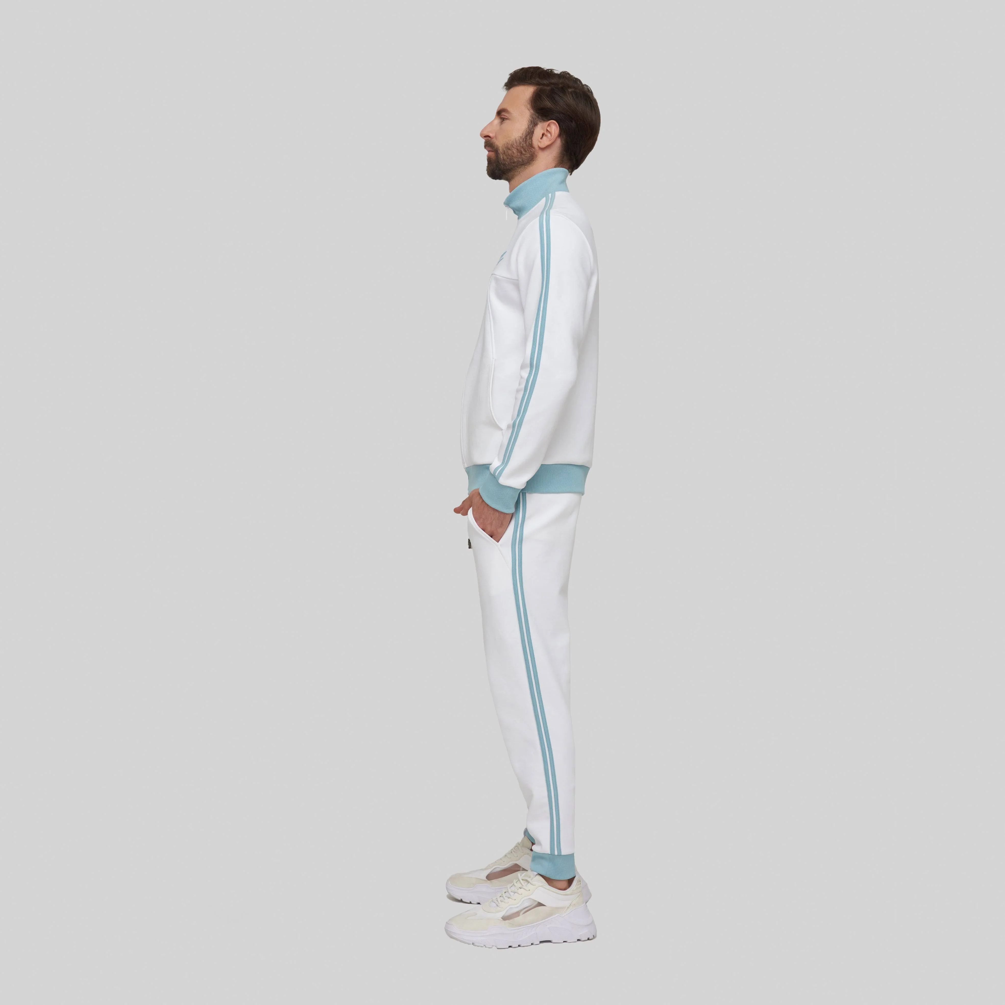 TAIGETO WHITE SPORT TROUSERS