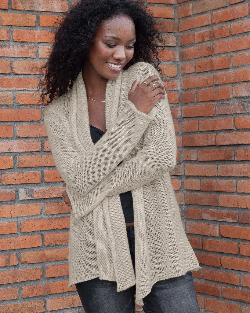 WRAP CARDIGAN LIGHTWEIGHT