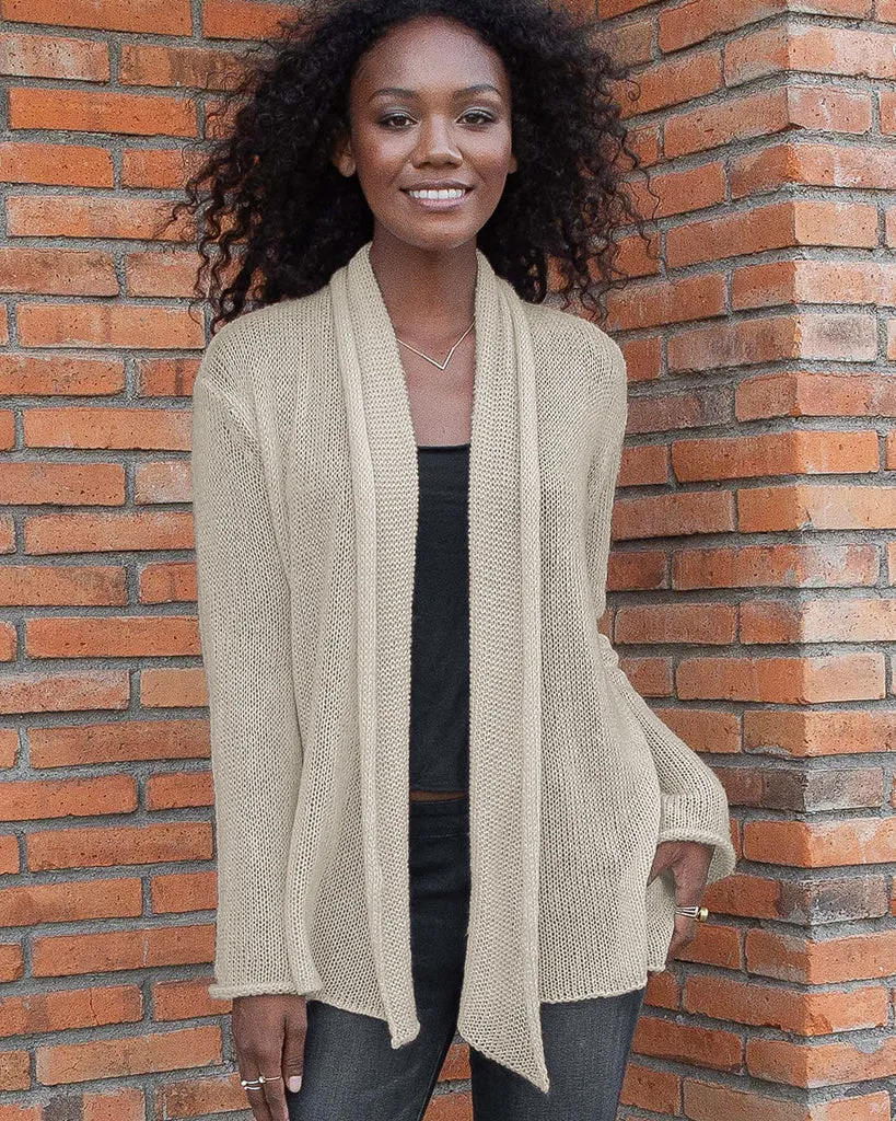 WRAP CARDIGAN LIGHTWEIGHT