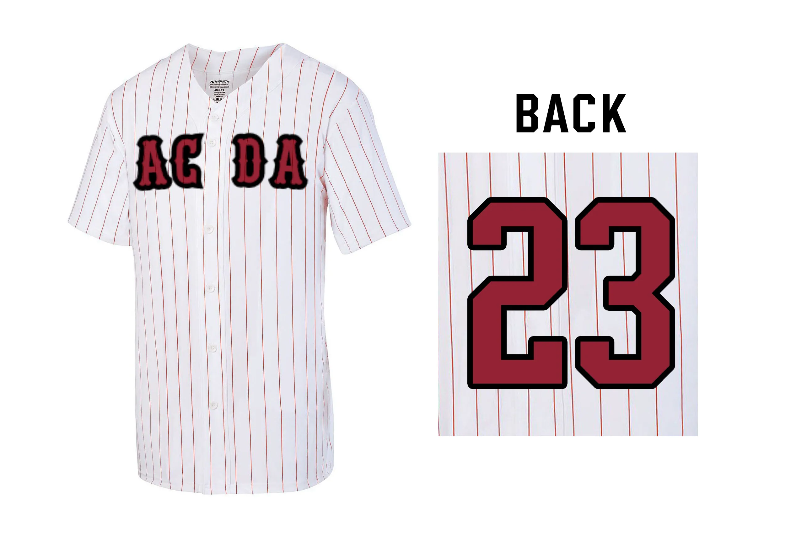 YOUTH ACDA Baseball Jersey