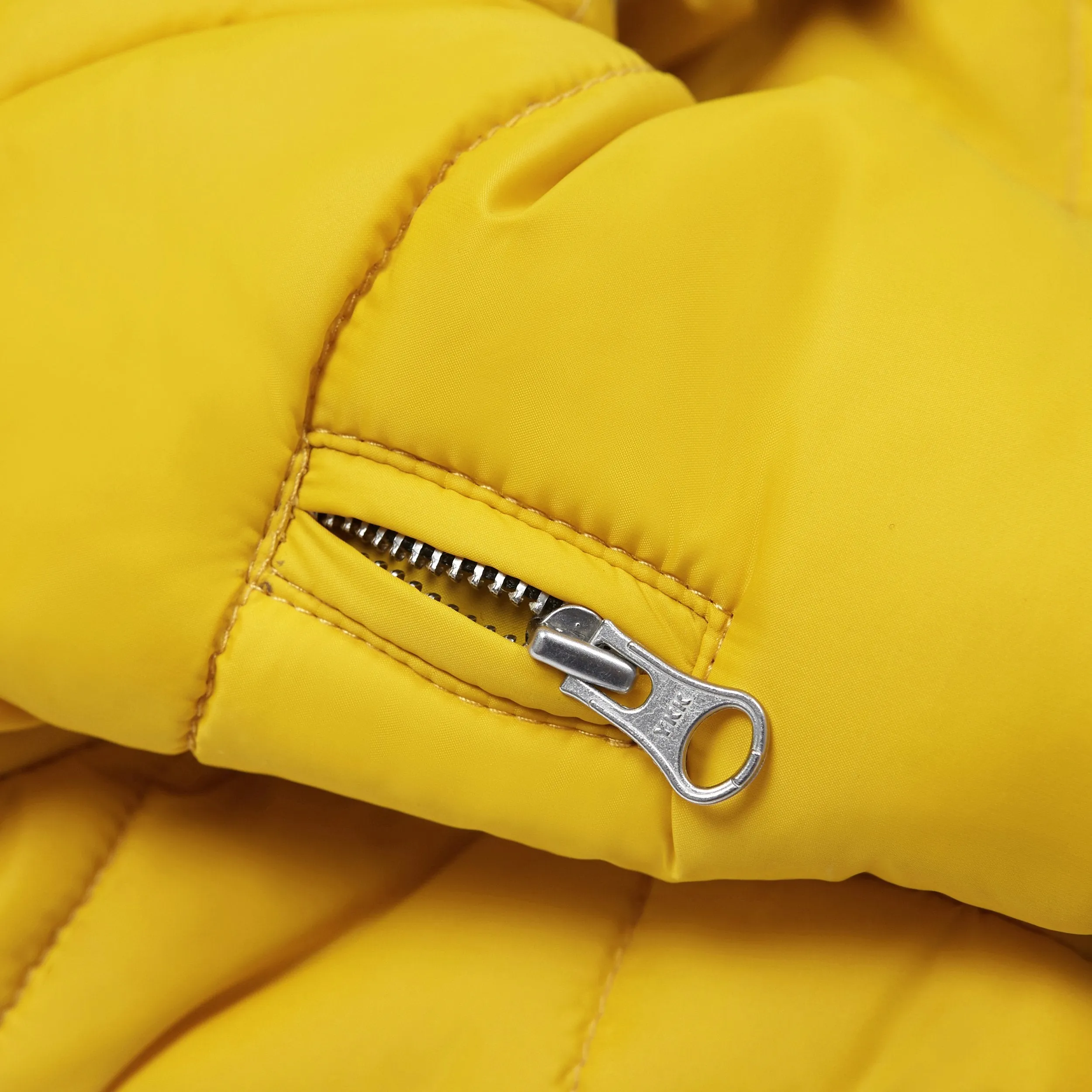 Zip Up Puffer Ski Jacket with Hood